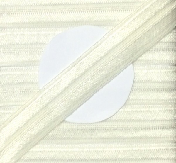 Einfaßband elastisch 14 mm creme