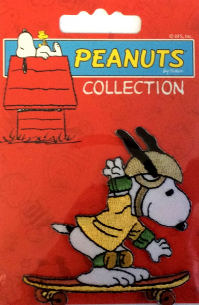 Applikation Snoopy 65 x 65 mm aufbügelbar
