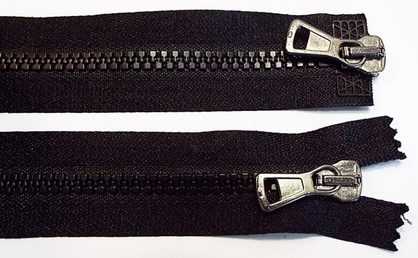 RV schwarz, 051 cm Kunststoff teilbar 2-Wege Krampe