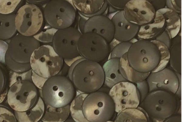 Knopf Echt Perlmutt 13 mm