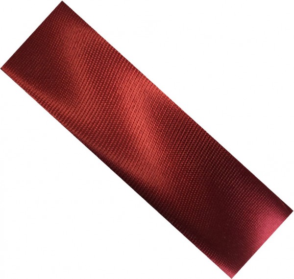 Satinschrägband 20 mm dunkel rot Fa.336 vorgefalzt