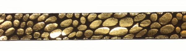 Band 20 mm schwarz gold