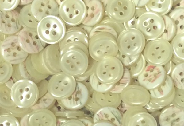 Knopf 10 mm Perlmutt Optik