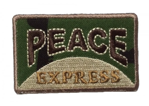 Applikation "PEACE" 60 x 35 mm zum Aufbügeln