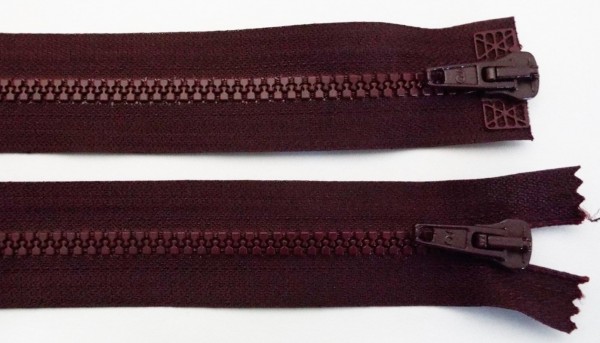 RV rot bordeaux, 055 cm Kunststoff teilbar 2-Wege Krampe