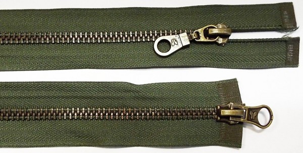 RV grün oliv, 080 cm Metall teilbar 2-Wege