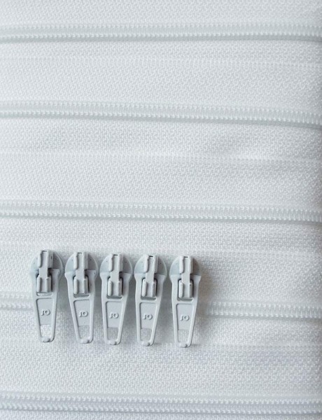 RV creme, 500 cm Kunststoff endlos Spirale 4mm