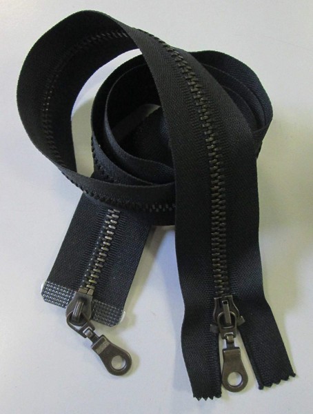 RV schwarz, 085 cm Metall teilbar 2-Wege