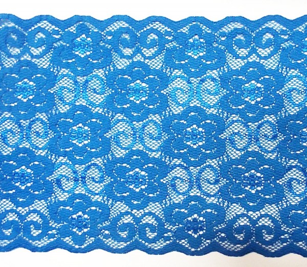 Dessousspitze elastisch 150 mm mittelblau