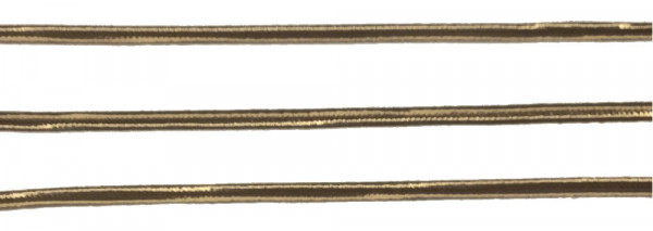 Soutache 2 mm messing