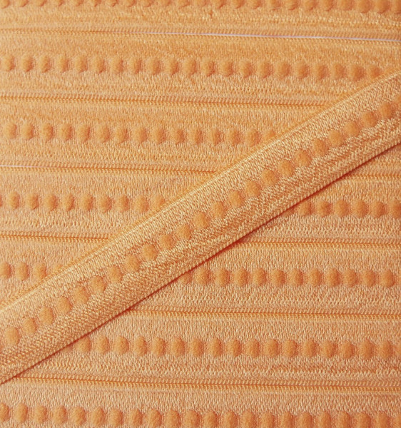 Spitze elastisch 14 mm apricot