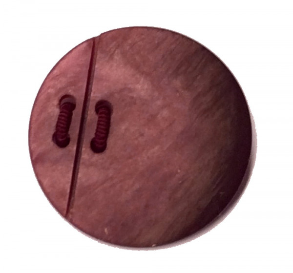 Knopf 23 mm dunkel rot