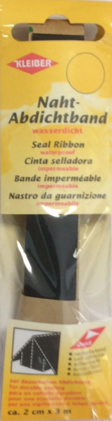 Nahtabdichtband von Kleiber schwarz 3 m