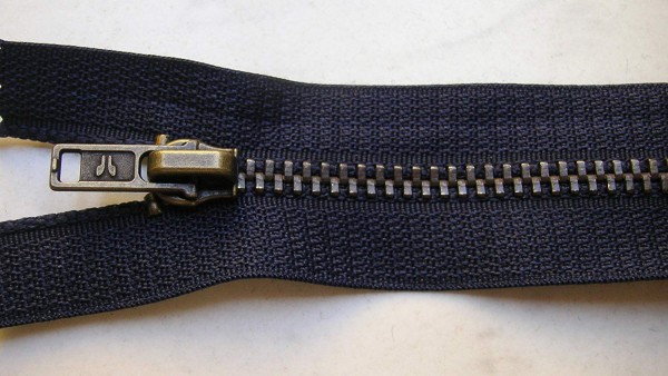 RV blau dunkel, 022 cm Metall nicht teilbar 4 mm Kette