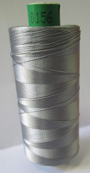 Maschinenstickgarn 1000 m mittel grau col. 0156, ISAFIL 40er