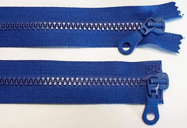 RV blau royalblau, 040 cm Kunststoff teilbar 2-Wege Krampe