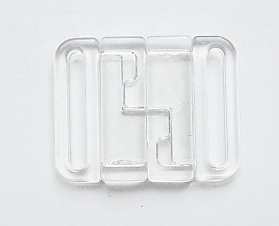 Bikiniverschluss 30 mm transparent