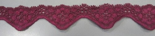 Dessousspitze elastisch 035 mm beere