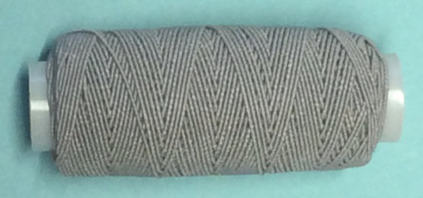 30 m elastischer Nähfaden 0,5 mm grau