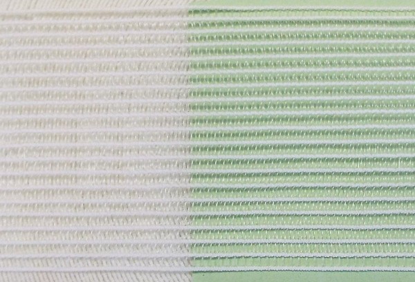 Kräusel - Elastic 60 mm weiß