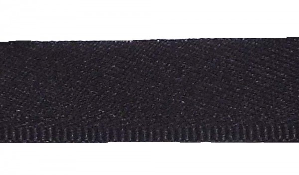 25 m Hosenschonerband/Stoßborte 15 mm schwarz col. 509