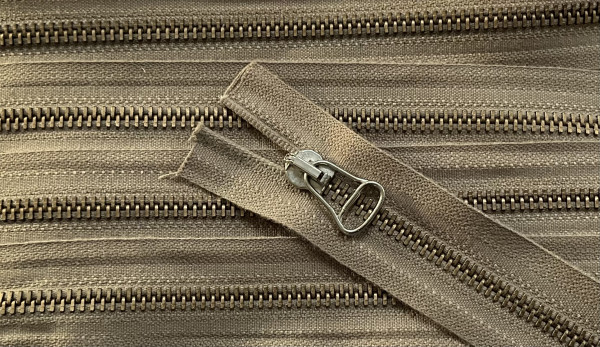 RV beige dunkel, 100 cm Metall teilbar