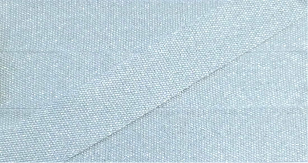 Gurtband 30 mm Lurex silber Polyester