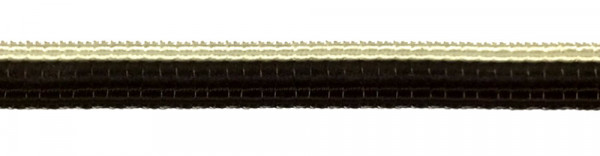 Borte 10 mm schwarz/creme