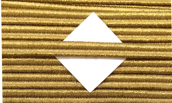 Soutache Lurex gold 8 mm