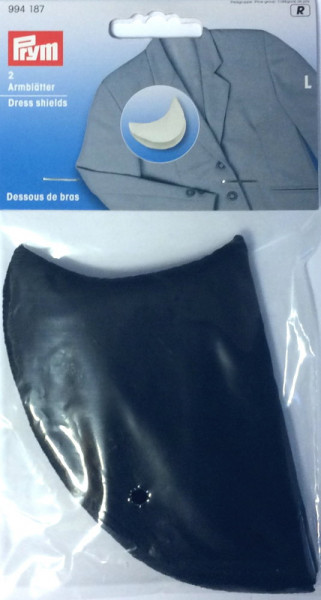 Prym 994187 Armblätter L schwarz
