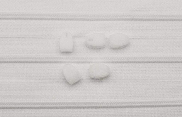 RV weiß, 500 cm Kunststoff endlos Spirale 4 mm