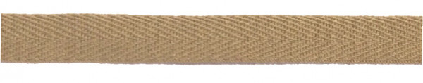 Baumwollband 10 mm beige