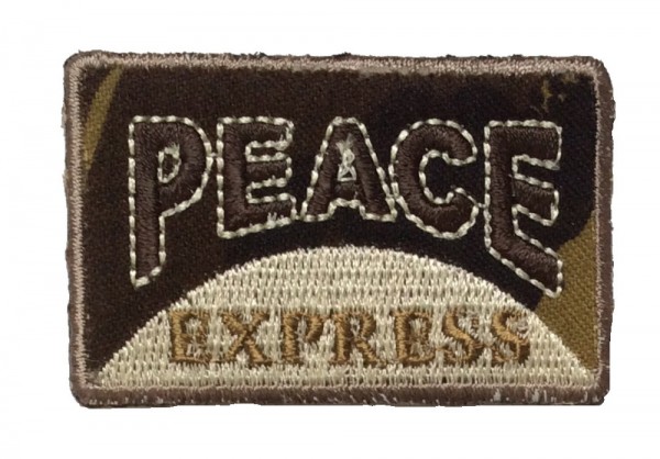 Applikation "PEACE" 60 x 35 mm zum Aufbügeln