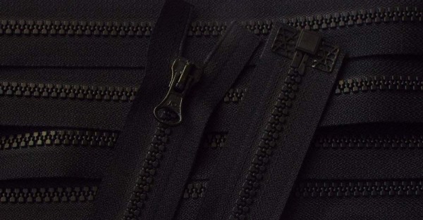 RV schwarz, 061 cm Kunststoff teilbar Krampe R