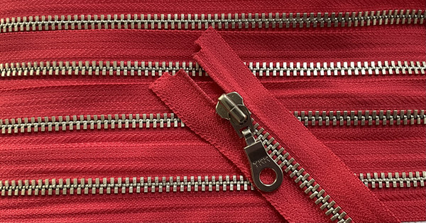 RV rot koralle, 100 cm Metall teilbar