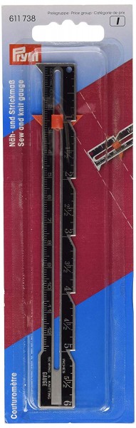Prym 611738 Näh- und Strickmaß cm / inch