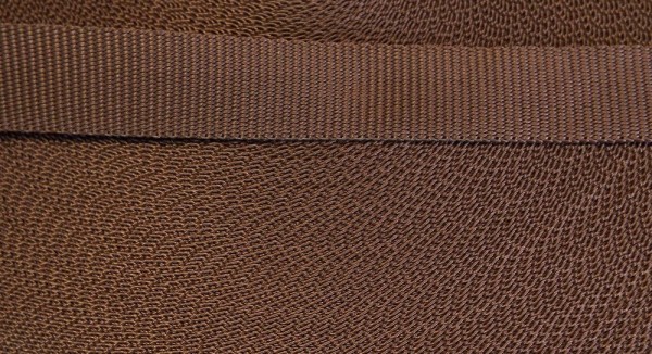 PP Gurtband 30 mm braun
