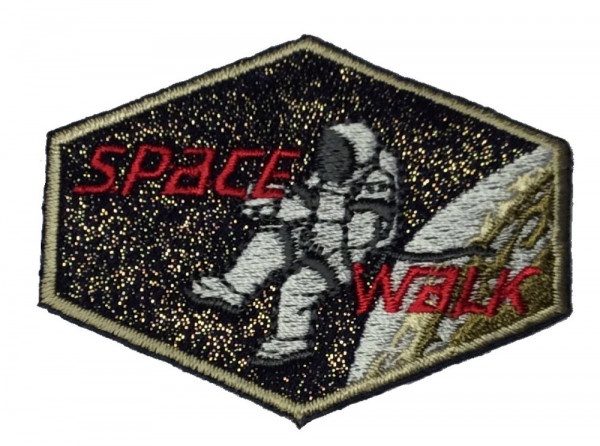 Applikation Astronaut "space walk" 60 x 45 mm zum Aufbügeln