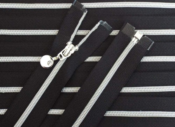 RV schwarz, 055 cm Kunststoff teilbar Spirale