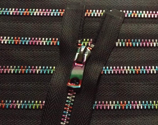 RV schwarz, 070 cm Metall teilbar