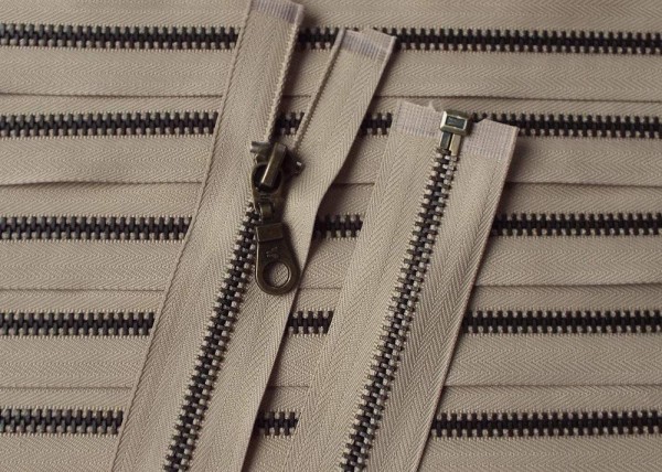 RV beige hell, 060 cm Metall teilbar