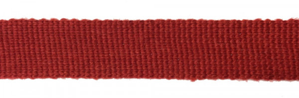 Wolltresse Einfaßband für Jacken kirschrot 28 mm
