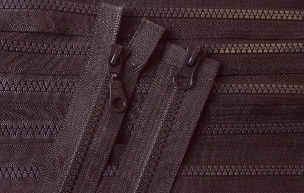 RV braun dunkel, 070 cm Kunststoff teilbar 2-Wege Krampe