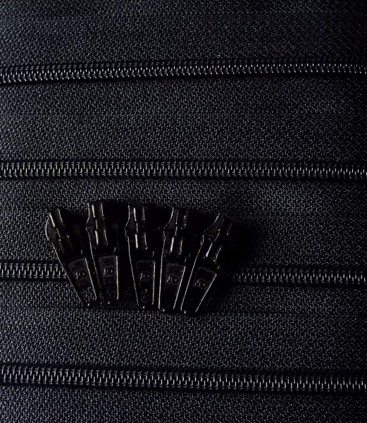 RV schwarz, 500 cm Kunststoff endlos Spirale 4mm