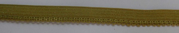 Wäschespitze elastisch 8 mm senf
