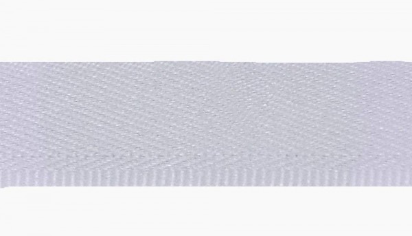 25 m Hosenschonerband/Stoßborte 15 mm weiß