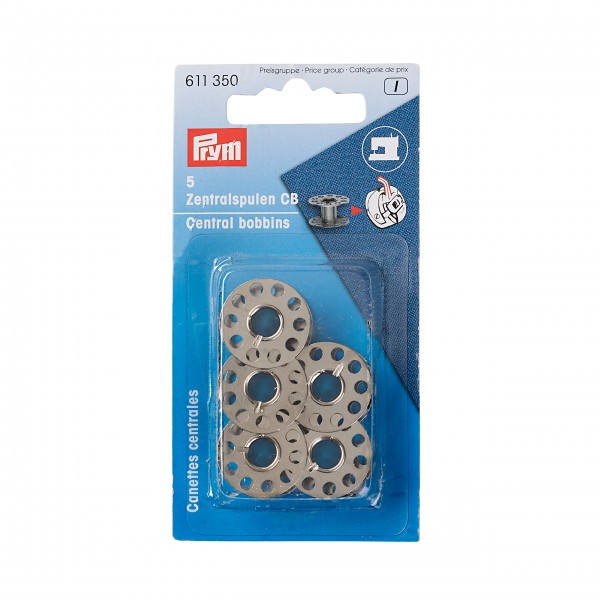 Prym 611350 Nähmaschinenspulen Stahl CB-Greifer 20,5mm