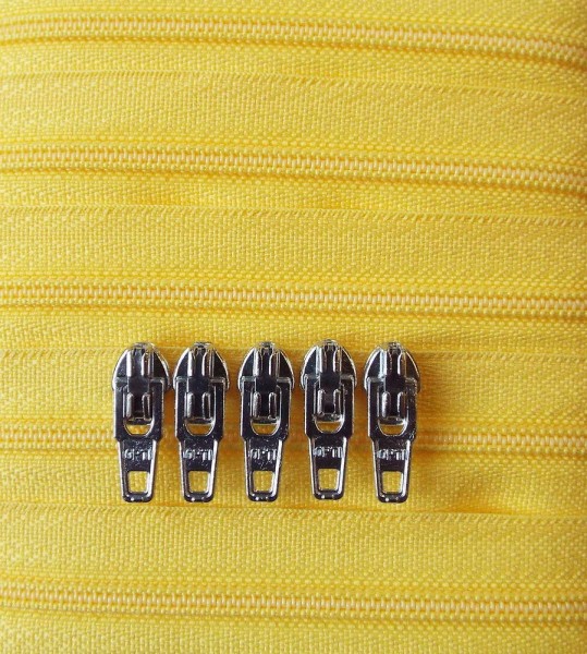 RV gelb sonne, 500 cm Kunststoff endlos Spirale 4mm