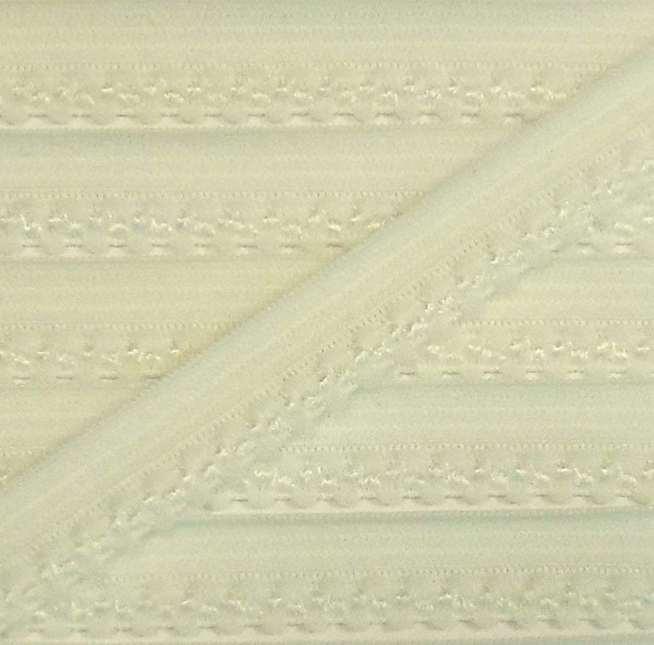 Wäschespitze elastisch 11 mm creme/ivory