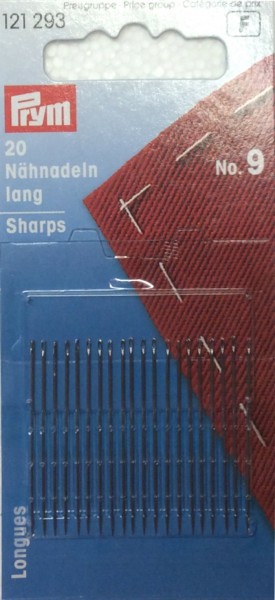 Prym 121293 Nähnadeln lang, Nr. 9